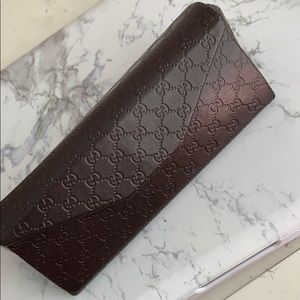 Authentic Gucci glasses case